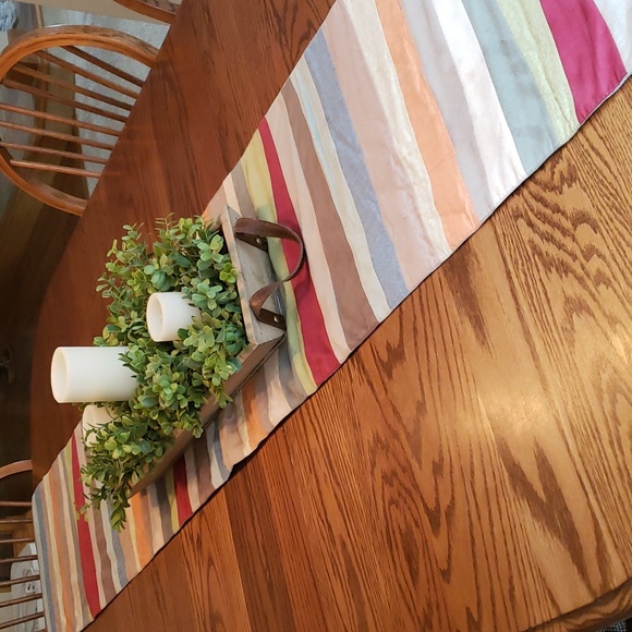 Crate&Barrel Other - Crate&Barrel Angle Table Runner Multi